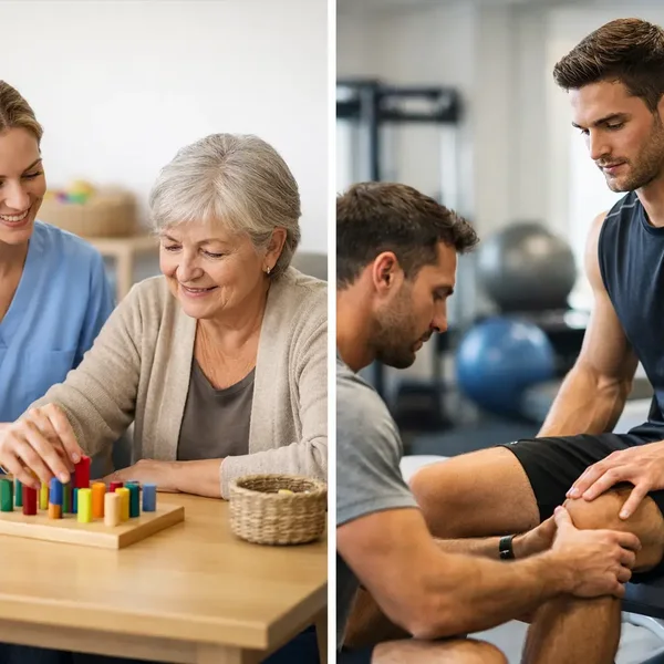 Occupational Therapy vs Sports Therapy